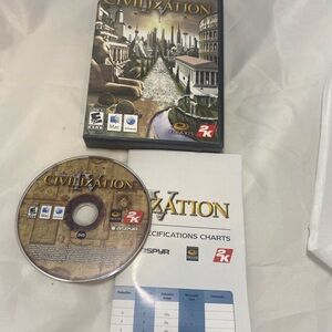 Sid Meier's Civilization IV Apple Macintosh 2006 Mac only version